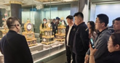 【市城市燃熱集團(tuán)富泰熱力】觀賞精美文物 厚植家園情懷 光明分公司、長(zhǎng)輸公司黨支部組織黨員參觀“鐘鳴盛世”展